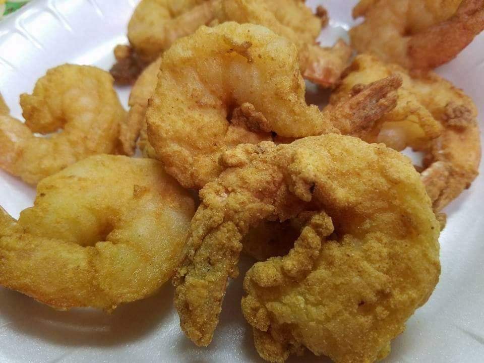 Seafood Platter Option - Fried Jumbo Shrimp x 4 Pieces