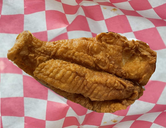 Seafood Platter Option - Fried Flounder